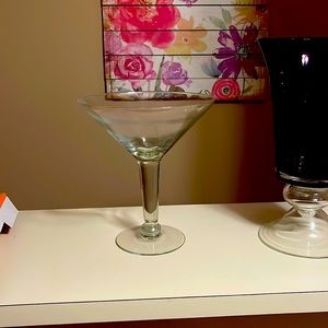 Giant Martini glass decor party bachelorette
